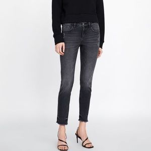 ZARA Basic Z1975 DENIM - black/grey